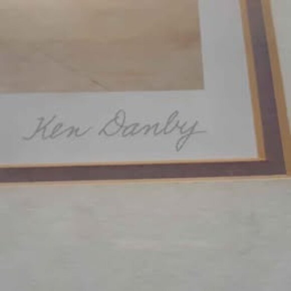 Hockey Art Work "Lacing up" By Ken Danby - Picture 2 of 4